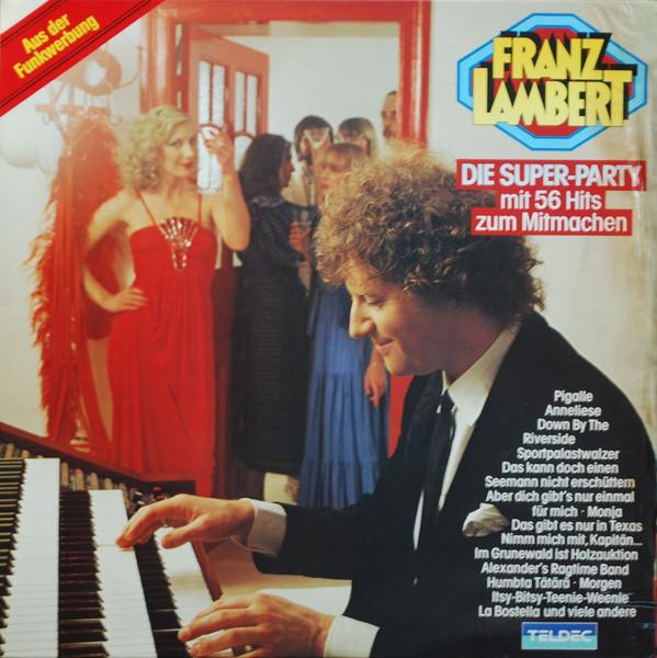 

LP Record FRANZ LAMBERT Die SuperParty Mit 56 Hits Zum M 624548 TELDEC 1981 Germany Pop Used