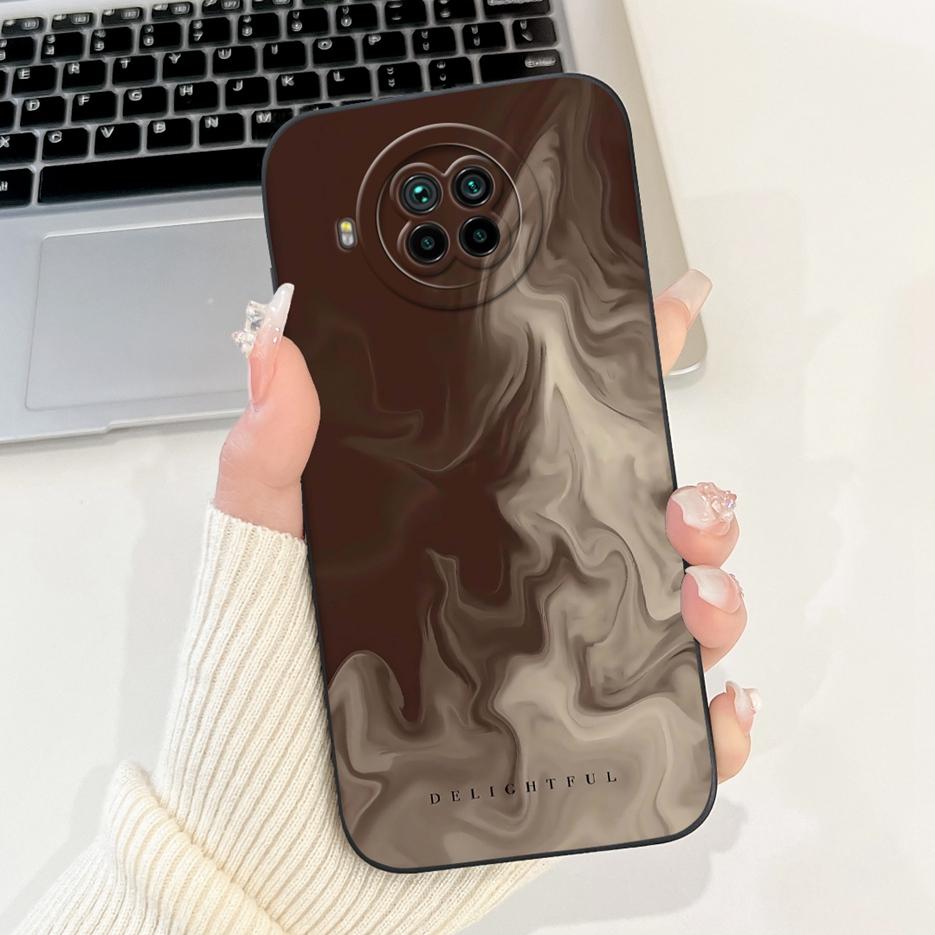 For Xiaomi Mi 10T Lite 5G Case Cute Cat Cartoon Cover Soft TPU Matte Phone Case For Xiaomi Mi 10i Mi10i 10TLite 5G Fundas Bumper