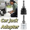 Steel Ball Joint Rod Car Jack Adapter Heavy-Duty Tool Impact Wrench Adapter  Vehicle Maintenance