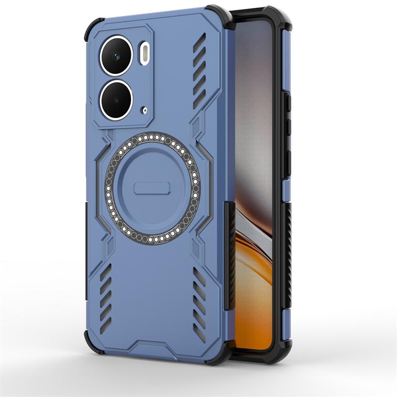 Shockproof Armor Case For Realme Neo 7x Magnetic Adsorption Wireless Charge Cover For Realme Neo 7x Case For Realme Neo 7x Case
