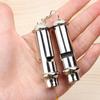 Metal Referee Whistle With Lanyard Neck Rope Cord Emergency Security Outdoortrainning Whistle 1Pc