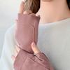 Lightweight Half Finger Gloves For Easy Smartphone Use And Commuting Soft Polyester Comfortable Design
