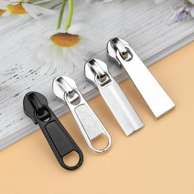 Metal Espessado Não. 3 e não. 5 Cabeças de zíper para mochila, Nylon Não. 8 e não. 10 Cabeças de Puxar