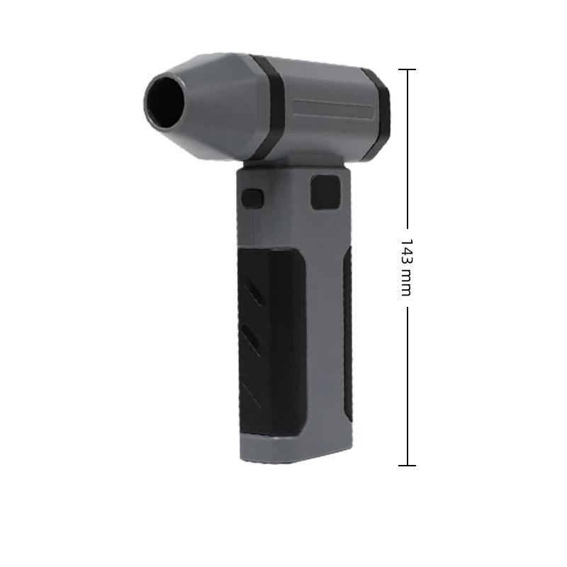 Eco-friendly 150000RPM Electric Air Duster Rechargeable Handheld 5 Speed LED Light No Chemicals for All Cleaning Needs