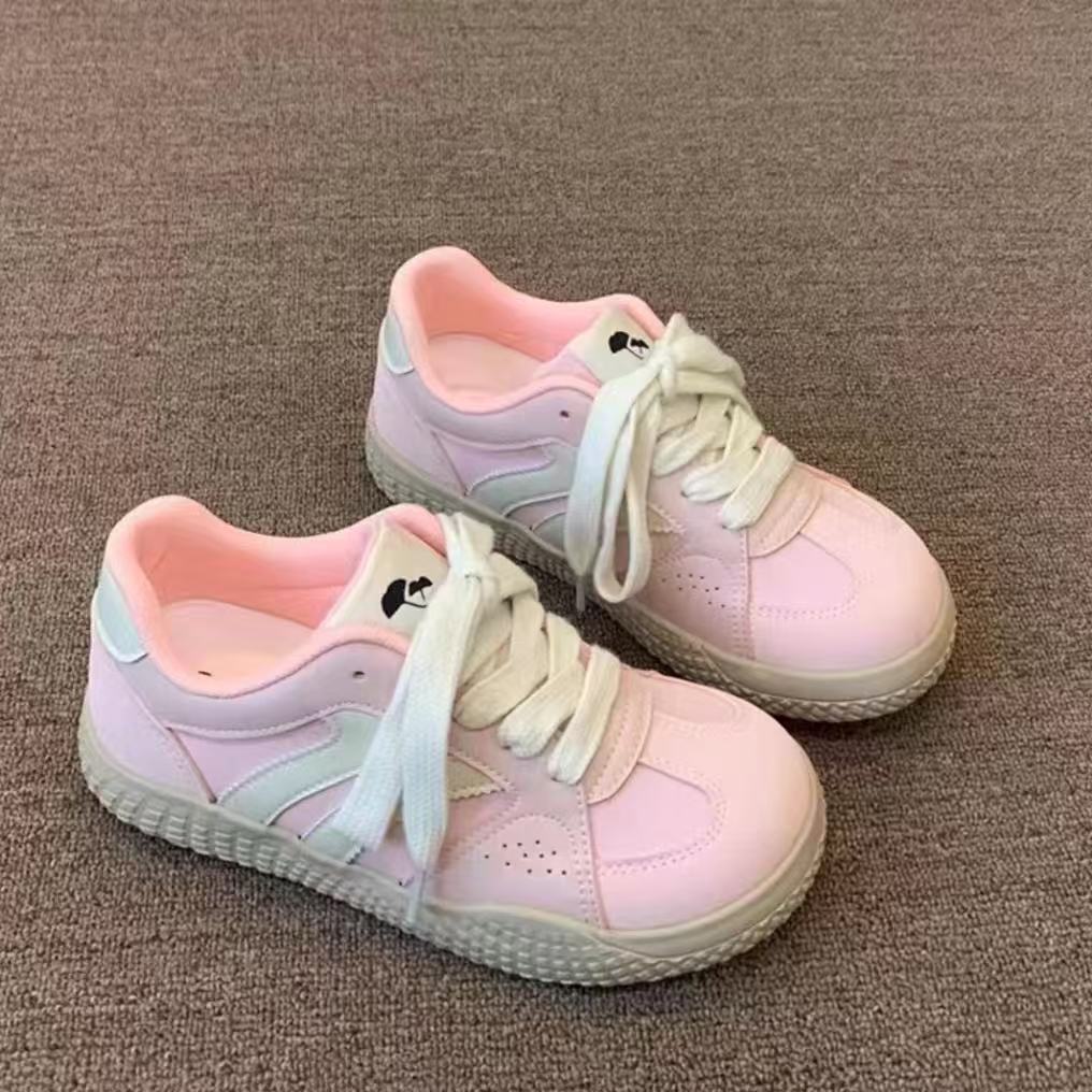 

Niche дышащая обувь для моральной подготовки, женская, весна 2025, новые маленькие белые туфли, для демонстрации ног, маленькие спортивные, повседневные, универсальные, шикарные туфли для сноуборда 40