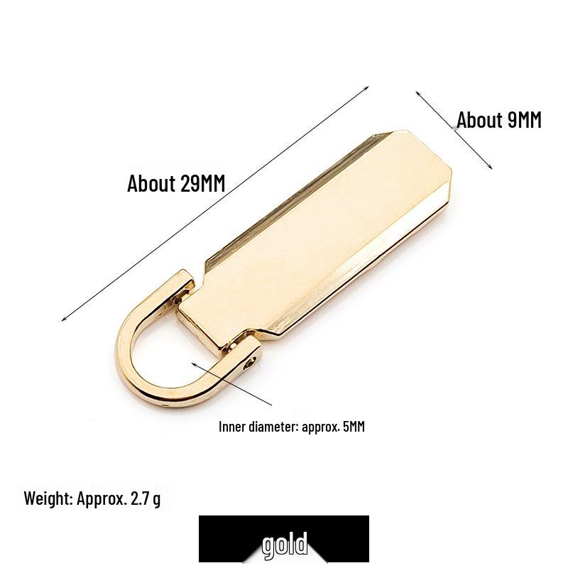 Alloy Detachable Zipper Puller for Jackets and Backpacks