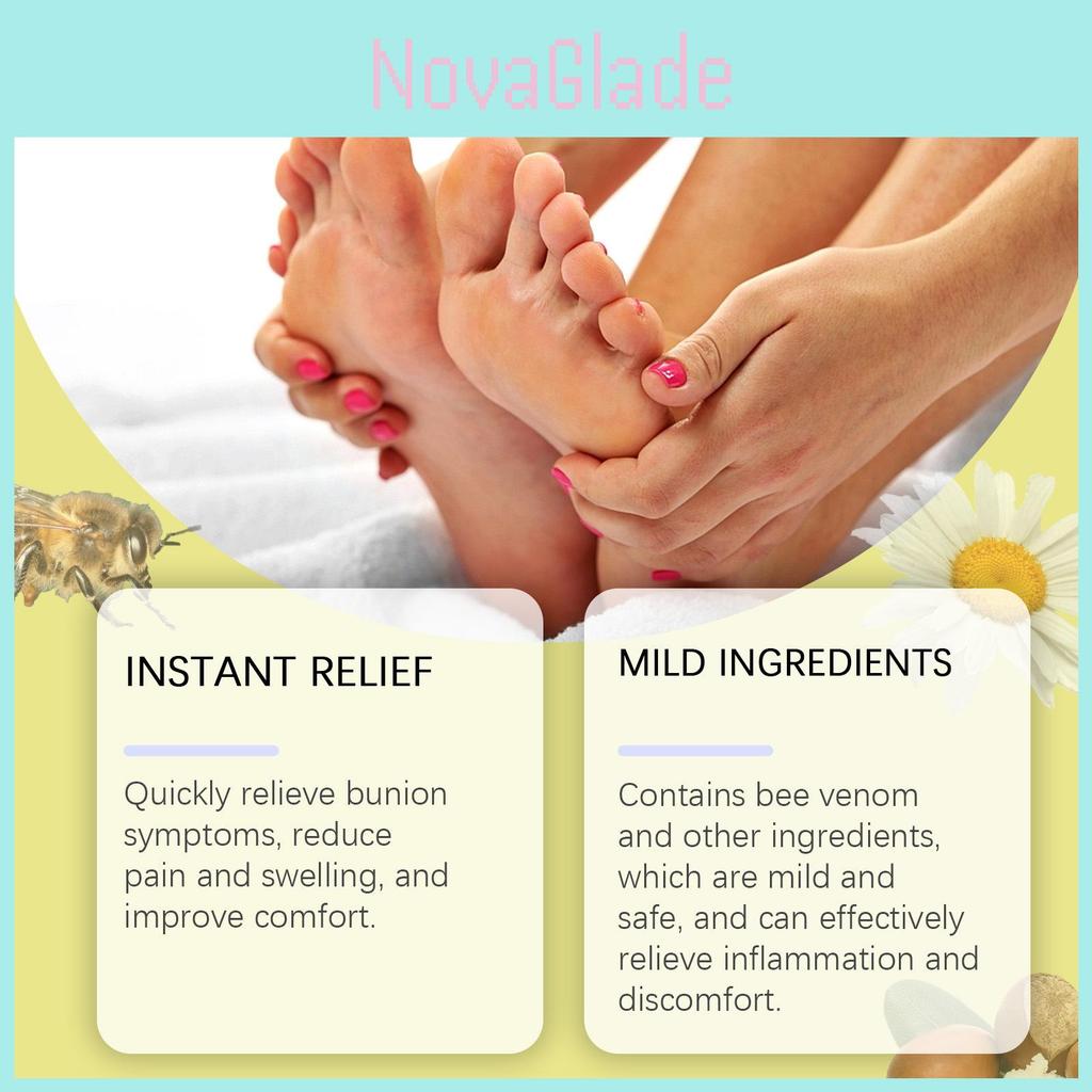 South Moon Bee Venom Bunion Relief Cream Soothing Joint Pain Care Foot Cream