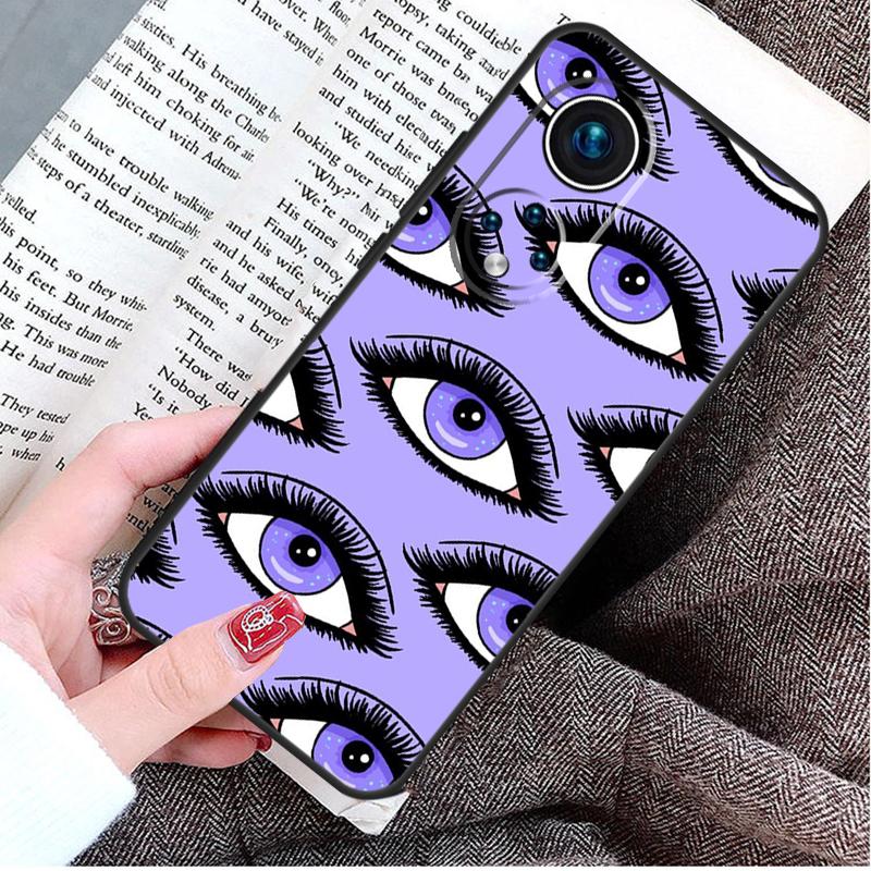 Eye Illustration Case For Honor 90 Lite 70 50 Magic 6 5 Pro Honor X8a X9a X6a X7a X8 X9 X8b X9b Back Cover