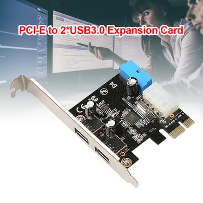 Expansion Card PCI Express To USB 3.0 Hub Adapter Express Card 20pin Connector PCIE HUB Adapter Riser Card