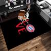 1pc FC Bayern München logo Print Area Rug - Soft,Washable Non-Slip Indoor Mat for Office Chairs,Living Room,Home Office Decorative Rug