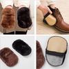 1Pcs Shoe Care Brush Soft Wool Plush Shoe Gloves Wipe Shoes Mitt Suede Shoes Cleaner