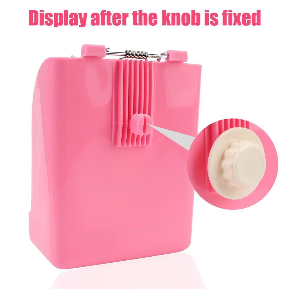 1Pcs Spring Type Rabbit Grass Frame Plastic Pet Food Container  for Herbivore Guinea Pigs Hamsters