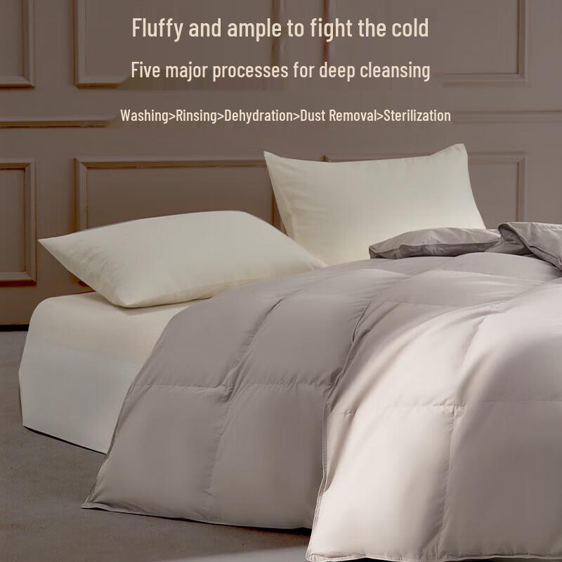 Hengyuanxiang 100% Cotton White Duck Down Comforter