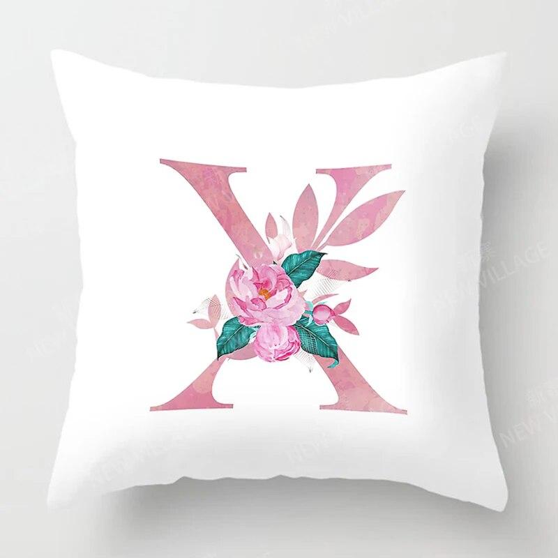 Bedroom Living Room Sofa Cushion Cover Letter Word Pattern Pillow    Home Decor Throw