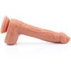 Silikagel Super Soft Lesbický Strapon Velké Dildo Realistické Malý Falešný Penis Dick Anální kolík Sexuální hračky pro dospělé