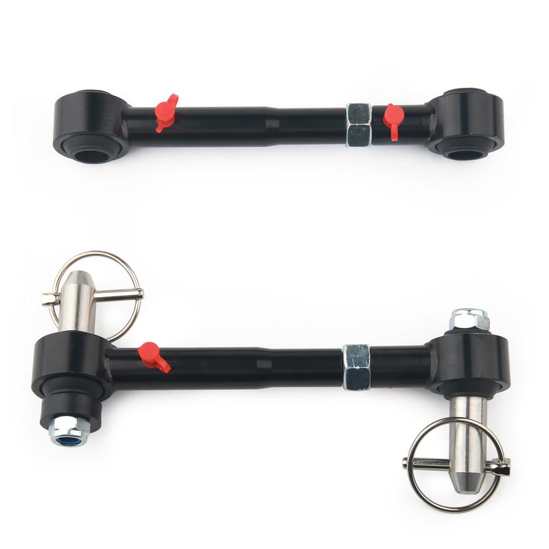 2.5"- 6" Front Sway Bar Links Quicker Disconnect System Kit for Jeep Wrangler JK 2007-2018 Adjustable Upgrade Swaybar Lifts