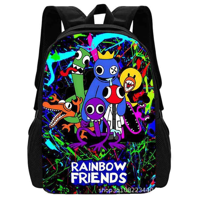 Kids Cartoon Backpack Elementary School Students Large Capacity Ergonomic Design Cotton Lining Oxford Fabric