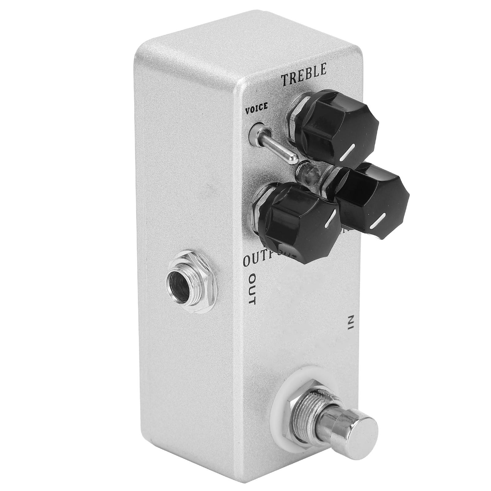 Overdrive Effect 2 Voice Modes Treble Output Gain Knob Effects Electric Guitar Accessories