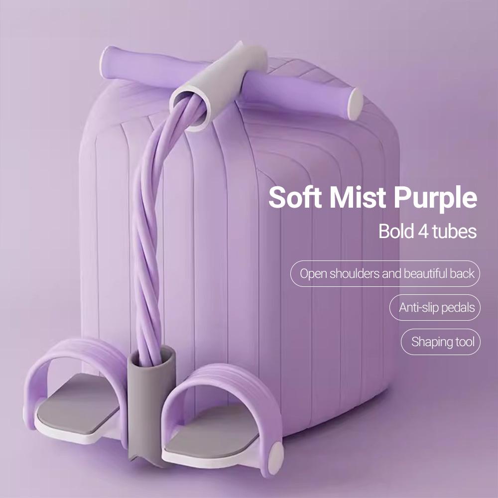 

Эспандеры для йоги, 6 трубок, съемник педалей для йоги, многофункциональные портативные натяжные ленты для дома, тренировка рук на талии