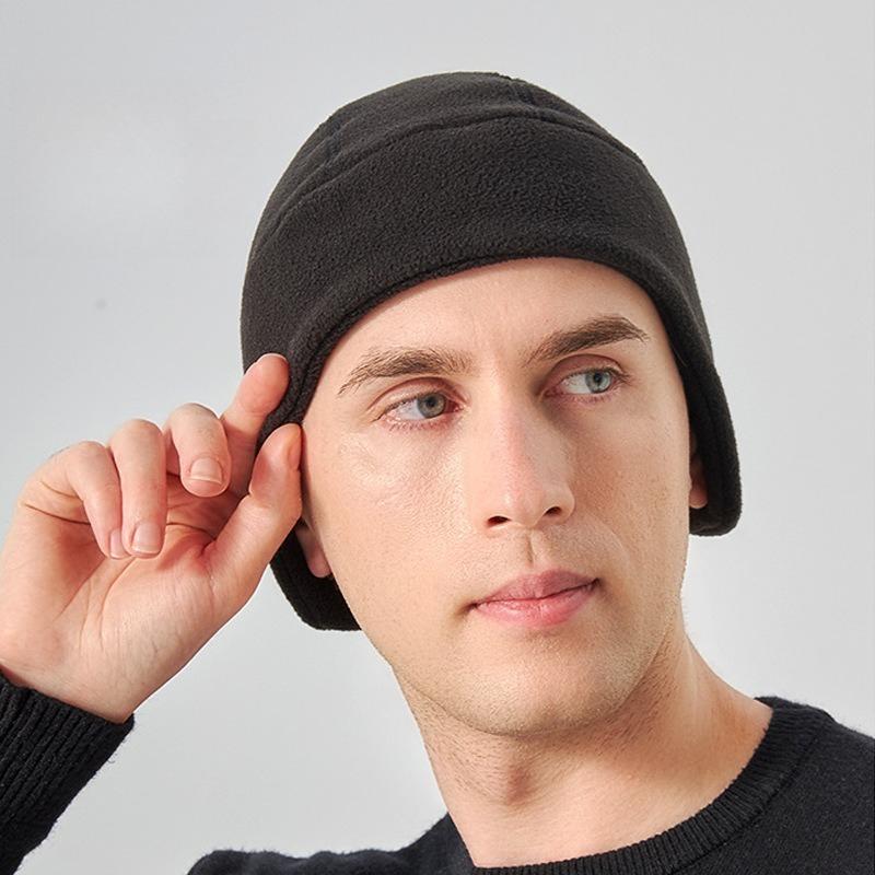 Cycling Cap Warm Fleece Cold Proof European and American Windproof Skiing Motorcycle Bicycle Ear Cap Outdoor