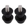 2Pcs Motorcycle Stand Adapter 8mm Thread Rear Alkalimetal Aluminum for Enhanced Bike Stability