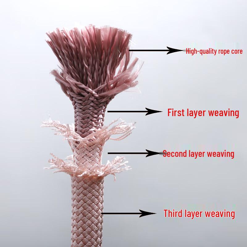 Jingong Nylon Multi-Purpose Safety & Climbing Rope 8mm x 10m