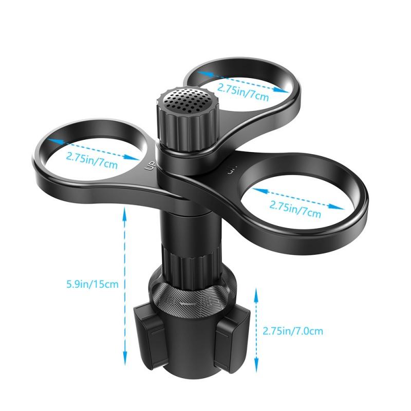 For Multi-functional Car Mug Holder Modified Coaster Car with Cup Holder Drink Holder ABS Material