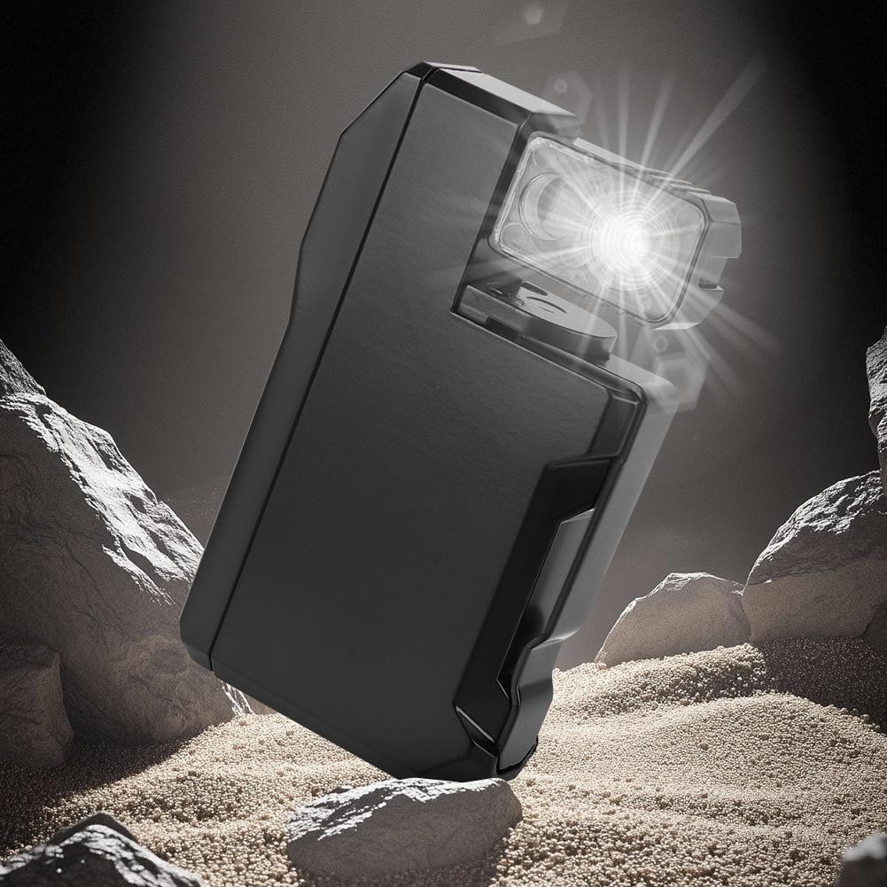 400LM LED Keychain Light Rechargeable Pocket Torch Waterproof Magnet Work Light for Camping Hiking