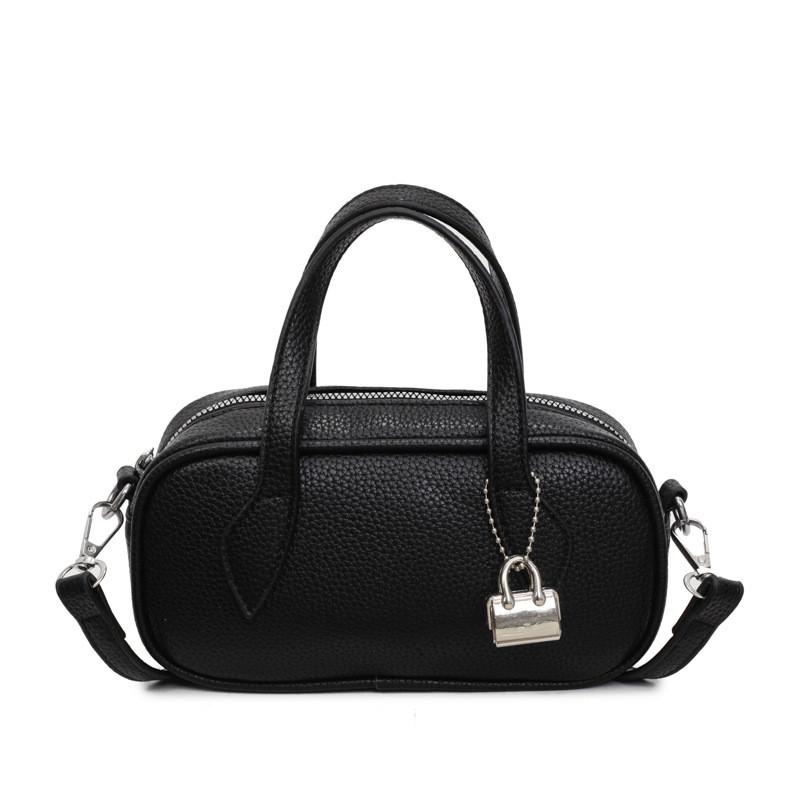 Pu Pillow Bag For Women With Car And Litchi Texture Suitable For Daily Use