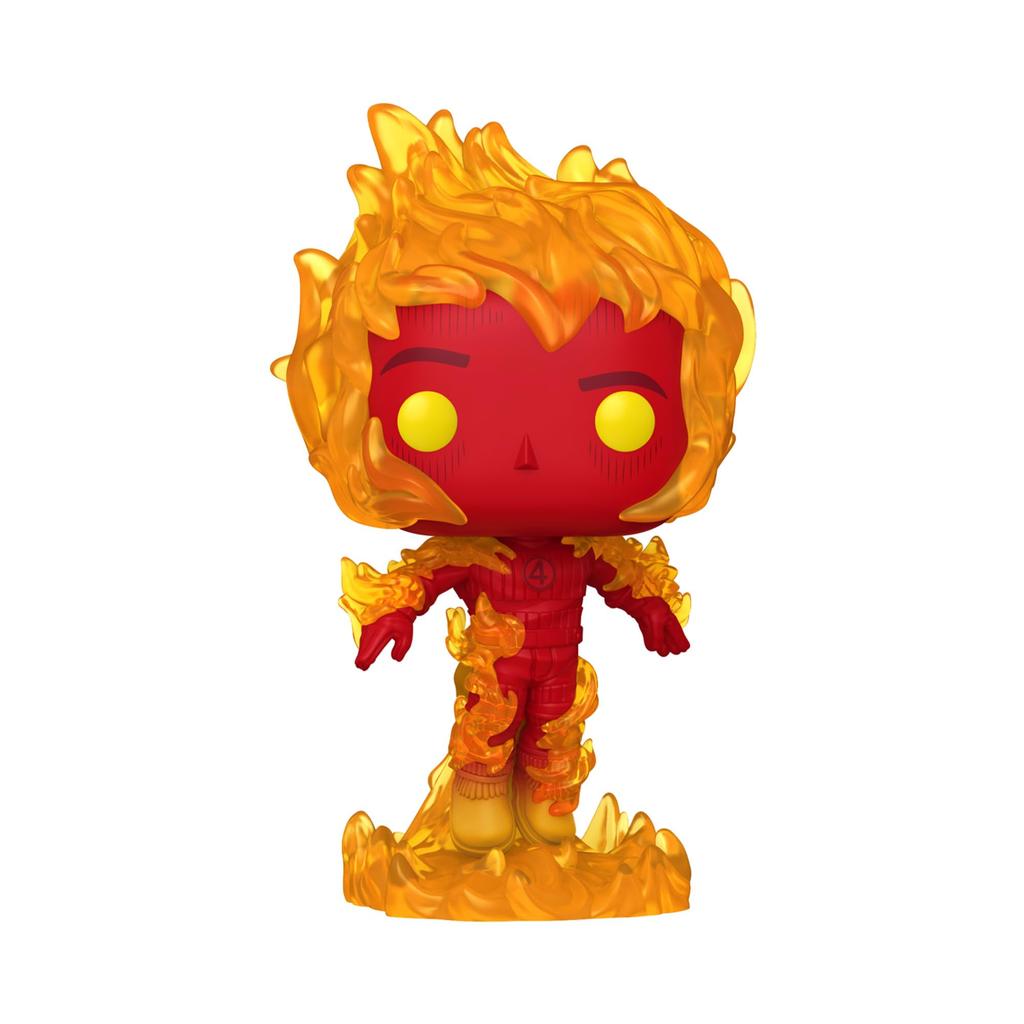 Funko Pop Marvel Fantastic Four First Steps Human Torch Figure Number 1517