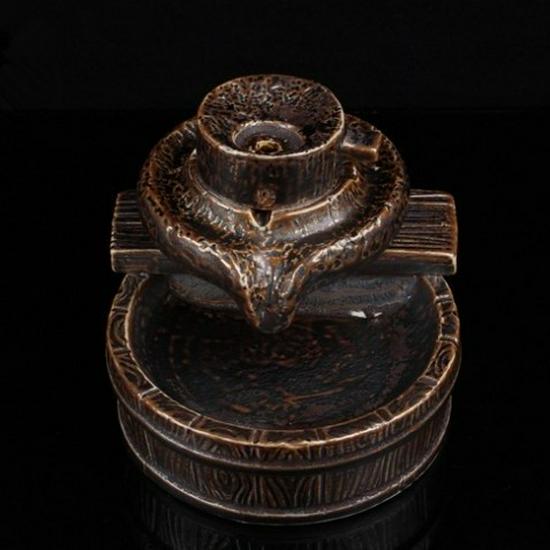 Buddha Hand Ceramic Backflow Incense Burner Aromatherapy Ornament