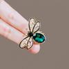 Bee Brooch High-end and Exquisite Brooch Chinese-style Overcoat Suit Niche Anti-glare Brooch