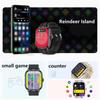 Mode Neue Multifunktionale Sport Bluetooth Uhr HD Große Bildschirmanzeige Sportarmband Spirit Island/Herzfrequenz/Blutsauerstoffmonitor/Rechner