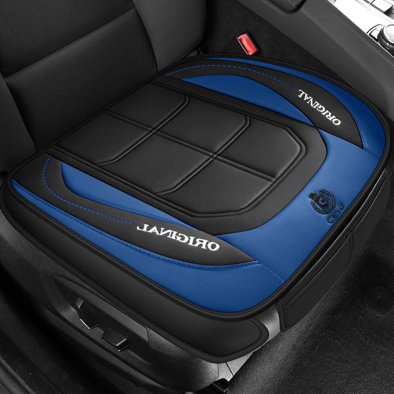Car Front Seat Single Cushion, Clean, and Odor-Free, Suitable for Most Models, Single Seat Pad, Easy To Clean, Auto Cushion Artificial leather&Four Seasons&1
