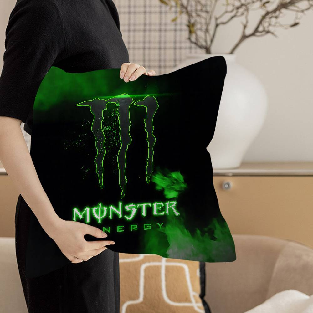 M-Monsteres-Mode-E-Energien Personalisierte Kissen Staubschutz Schlafzimmer Kinder Party Dekoration Kissenbezug Geburtstag Kinder Geschenk