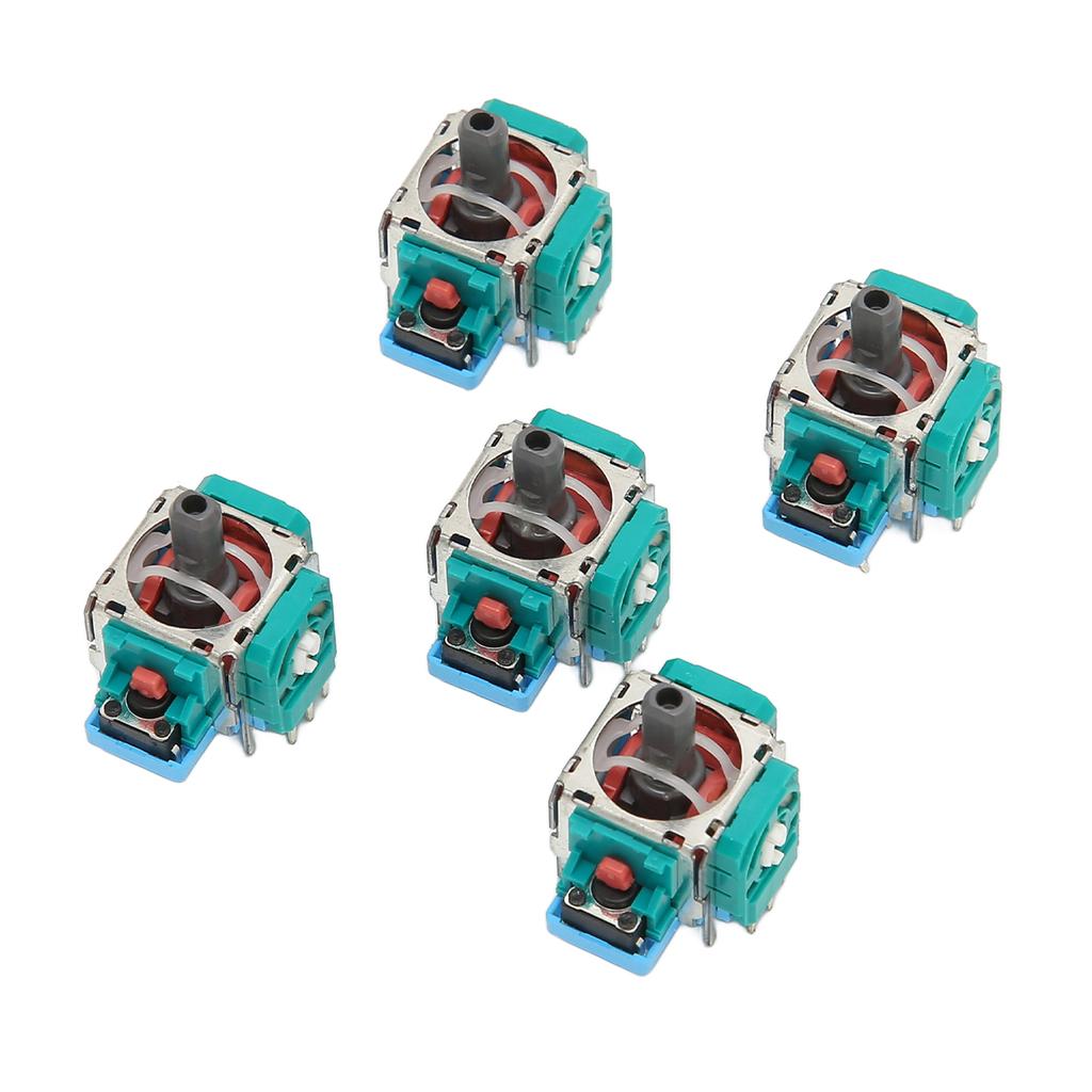 5Pcs Replacement 3D Joystick Professional Game Controller Analog Stick Module for PS5 Game Controller