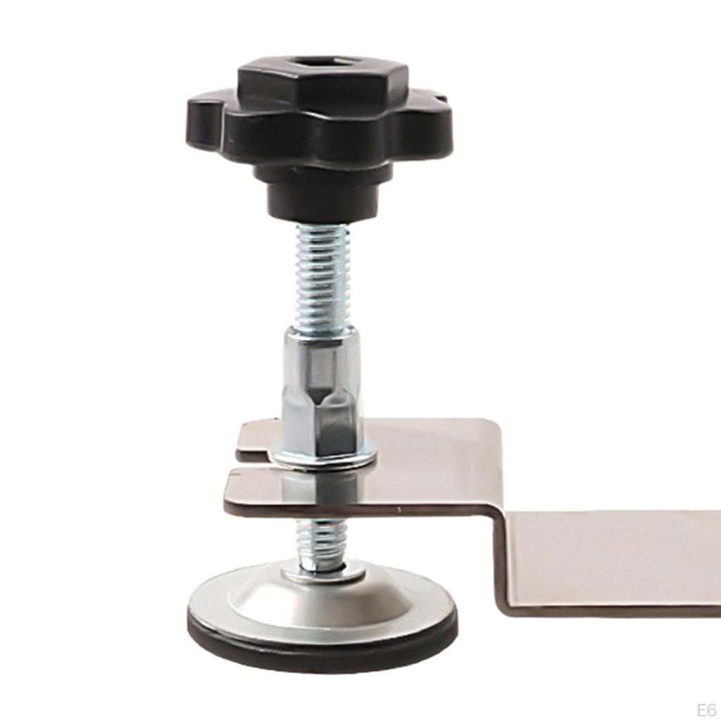 Clamp Fixed Auxiliary Cabinet Sturdy Plate Mounting Clip Carpenter Metal