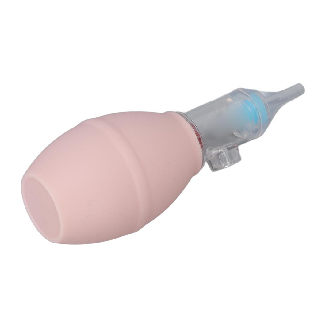 Baby Manual Nasal Aspirator Silicone Nose Mucus Suction Sucker Cleaning Tool for Infant Toddlers
