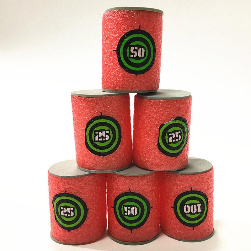 

7,2 см, 100 шт. для Nerf, мягкие пули, дартс, круглая головка, запасная губка, дротики, детский игрушечный пистолет, пули для бластеров NERF N-Strike