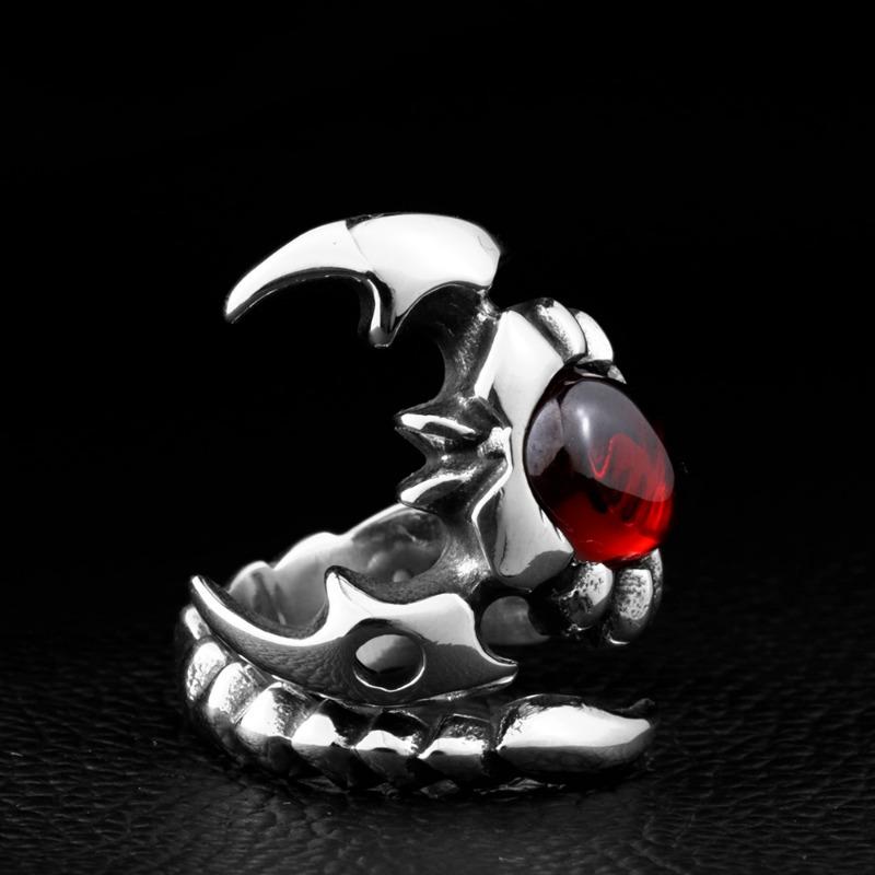 Iron Warrior Personality Trendy Scorpion Open Ring Men's Personalized Gift