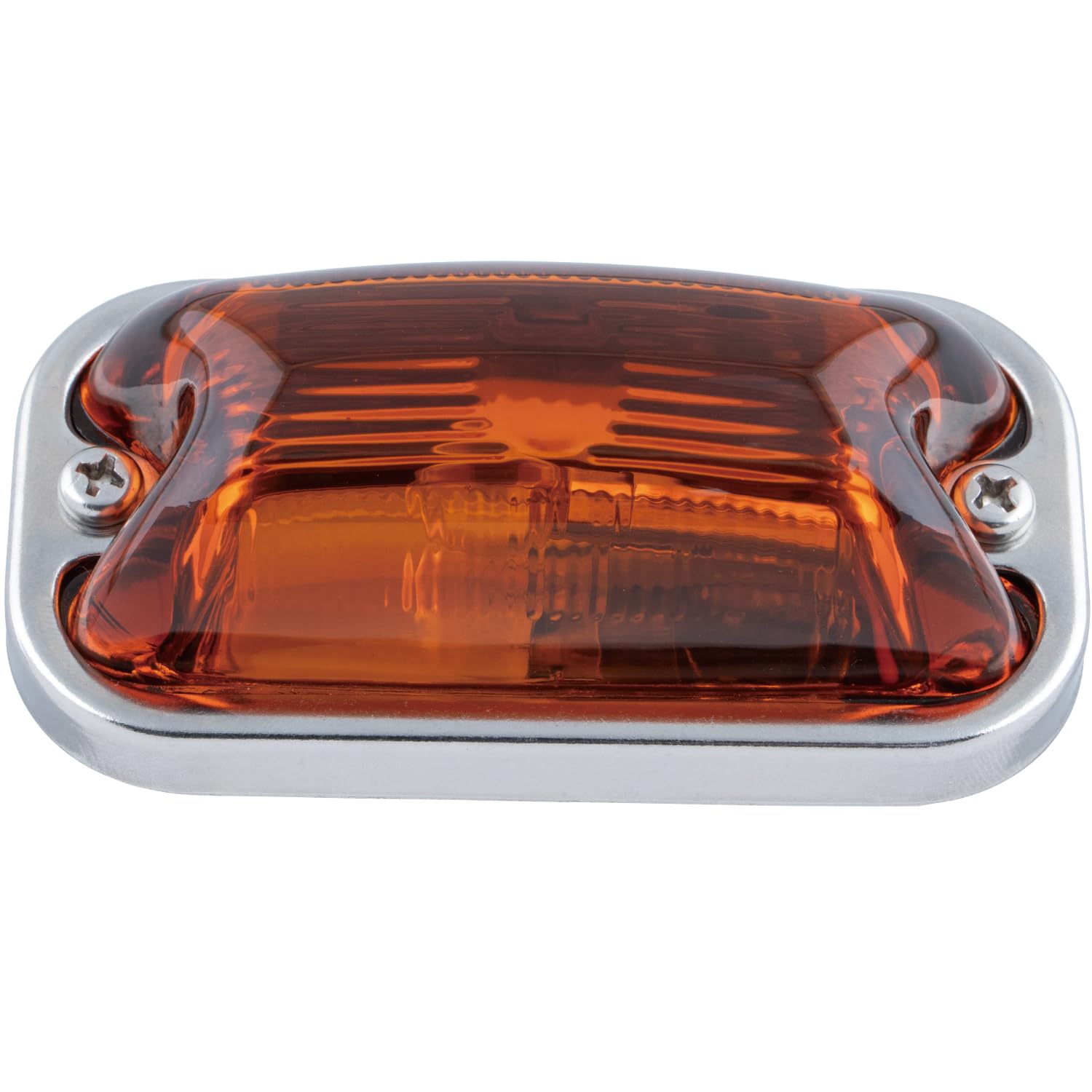 Лампа-маркер Jet Inoue 633948, квадратная, с передним открытием, янтарная оранжевый
