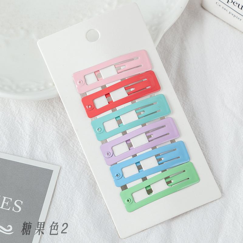 

Корейские Девичьи Краски На Все Случаи Жизни Зажим-Крокодильчик Женские Детские Милые Заколки для Волос Зажимы Шпильки Аксессуары Заколки Головной Убор Заколка 6 cm