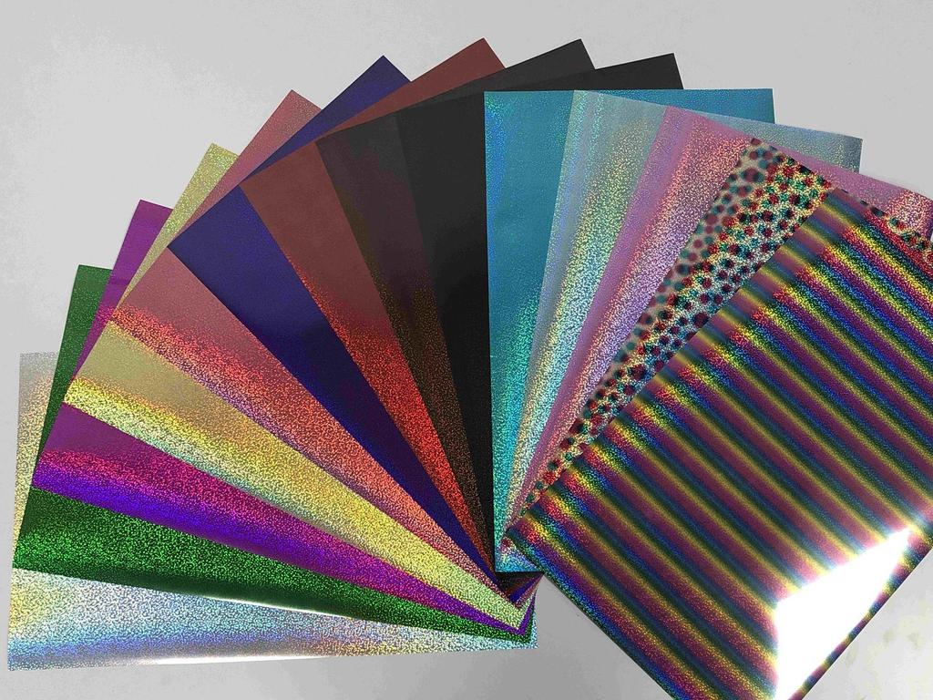 Fantasy Color Laser Heat Transfer Film for Clothing, Shoes, and Hats