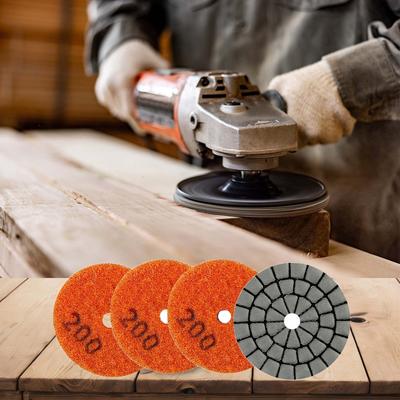 2-Zoll Nass Trocken Schleifpads zum Polieren von Marmor und für Granitsteine