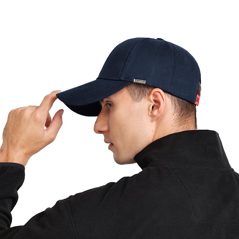 Men's Spring Autumn Solid Color Baseball Cap