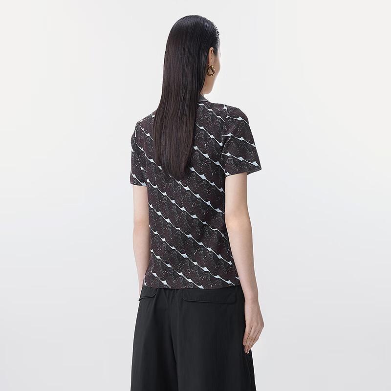 JNBY Women's 2025 Summer Polo Knit Top