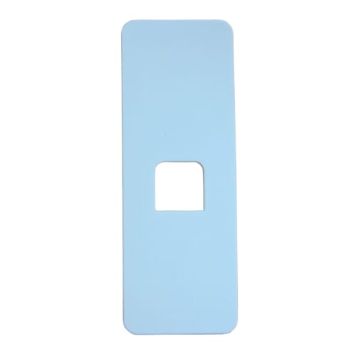 Wall Beauty P-4 Covers for Staple-Mounted Wall Hooks, Drywall Fixing Brackets, Leaves No Marks, Set of 2, P-4Ch