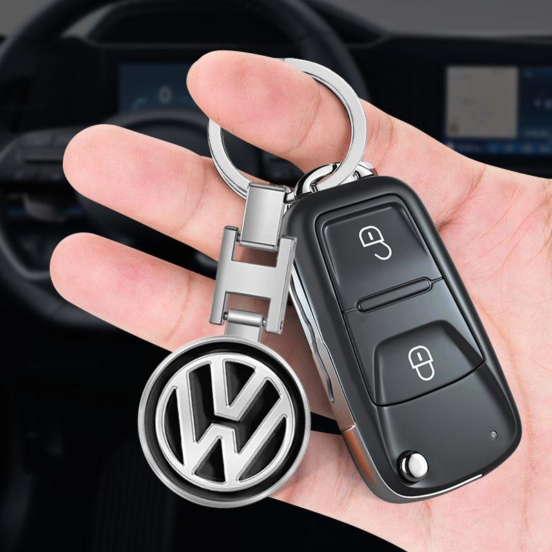 1Pcs Car Emblem Keychain Key Ring Accessories For Volkswagen Magotan Sagitar Golf-4 5 6 7 Magotan Polaris Boracay MK7 MK6 MK5