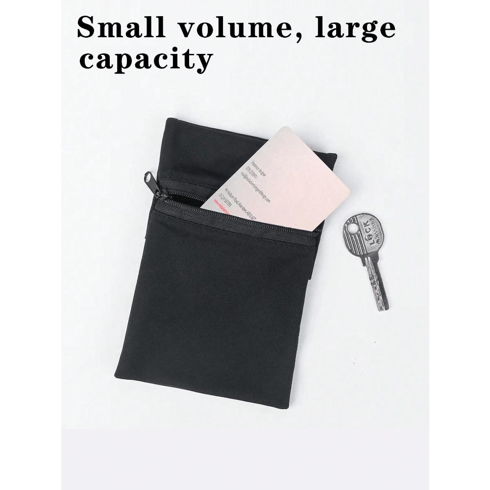 1pc Outdoor Sports Wrist Bag For Men And Women Cycling Fitness Arm Bag Elastic Comfortable Running Wristband Storage Bag For Travel Storage Bag