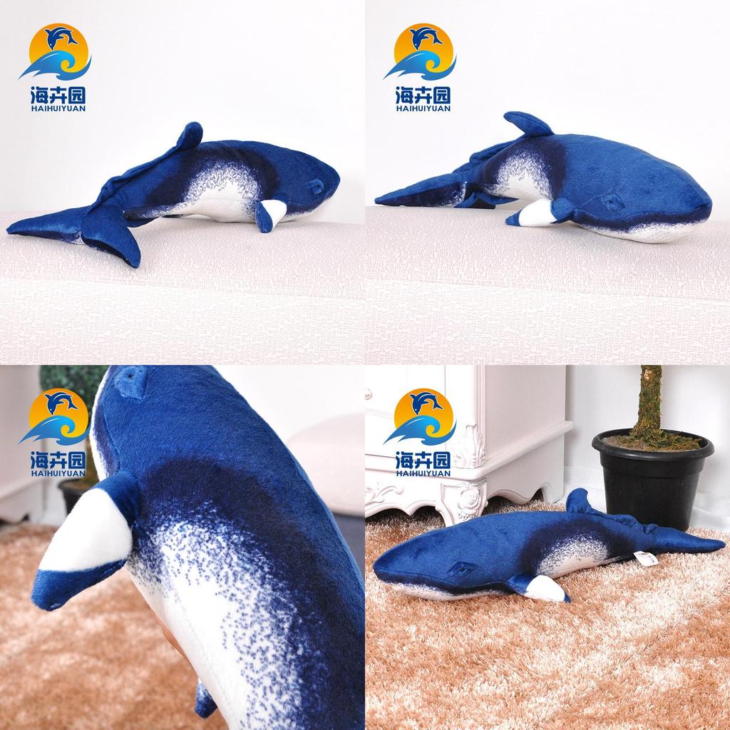 Wals Kuscheltier Meeres-Serie Nickierkissen Kleines Geschenk Blauwal Kuscheltier Kinder Lendenkissen